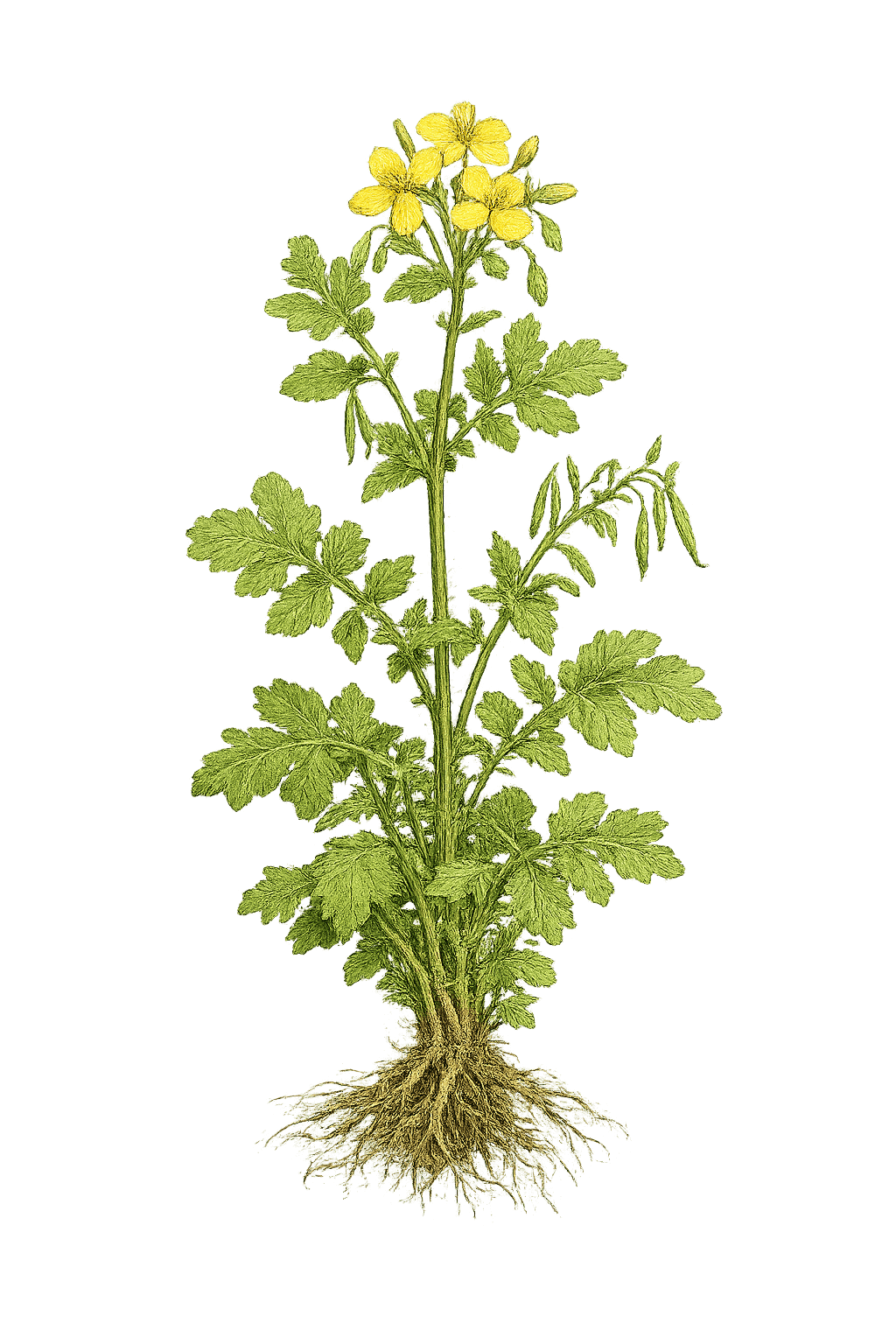 Руса трева – Chelidonium majus L.