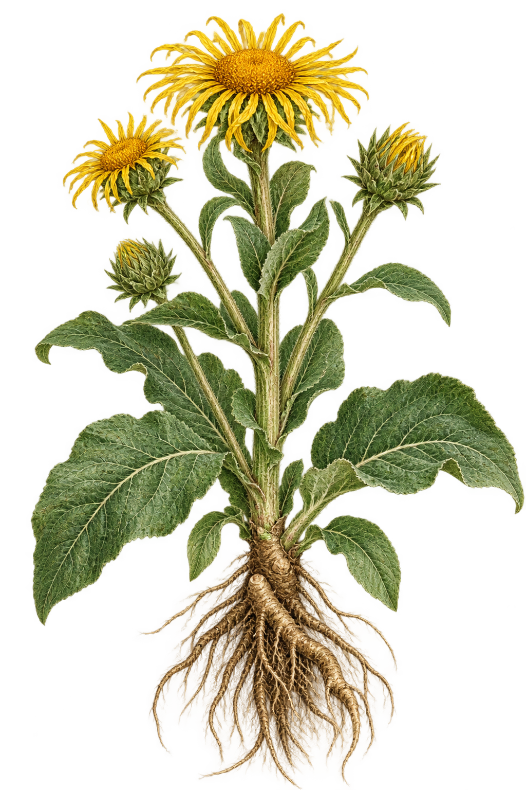Оман или Волско око – Inula helenium L.