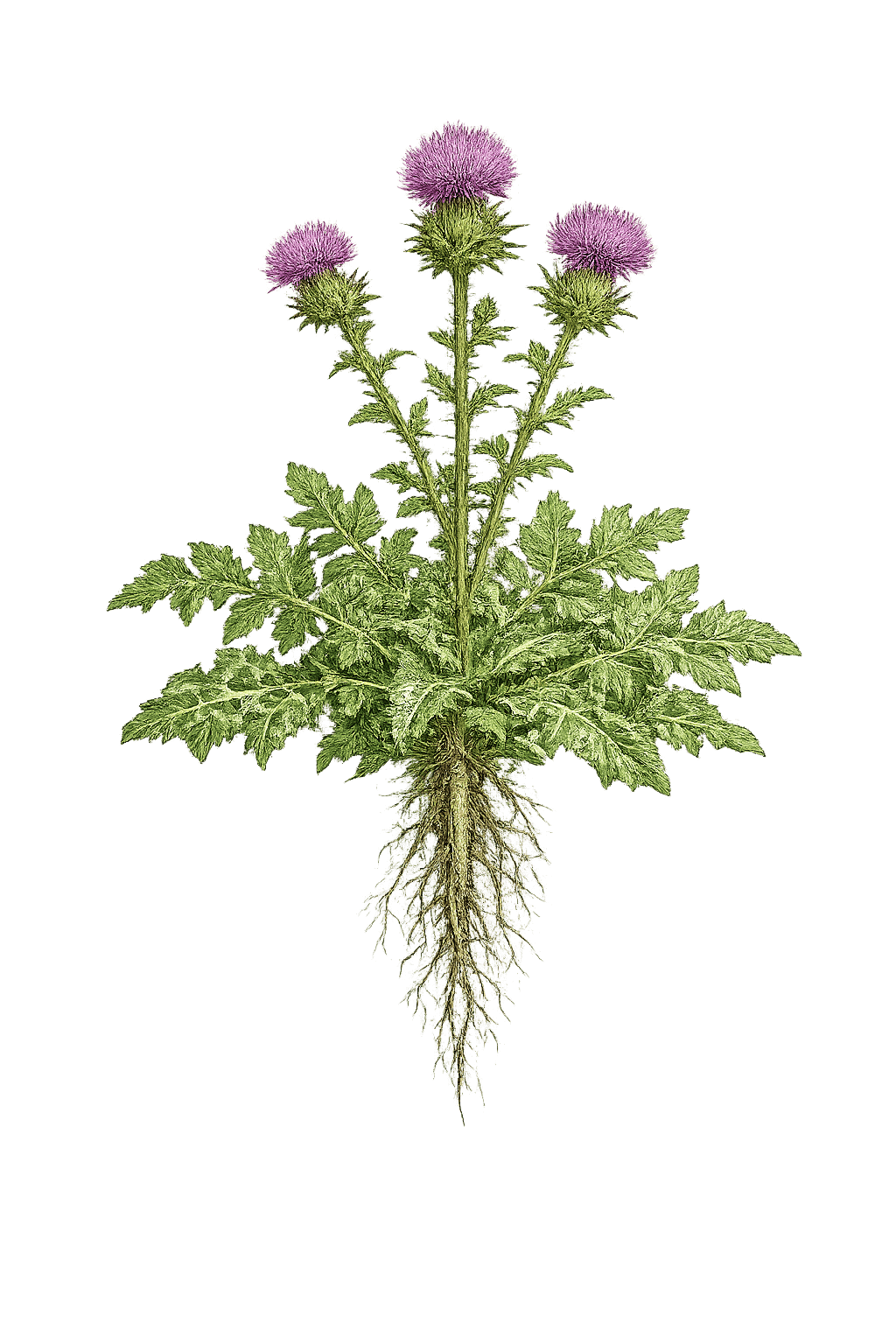 Бел трн – Silybum marianum